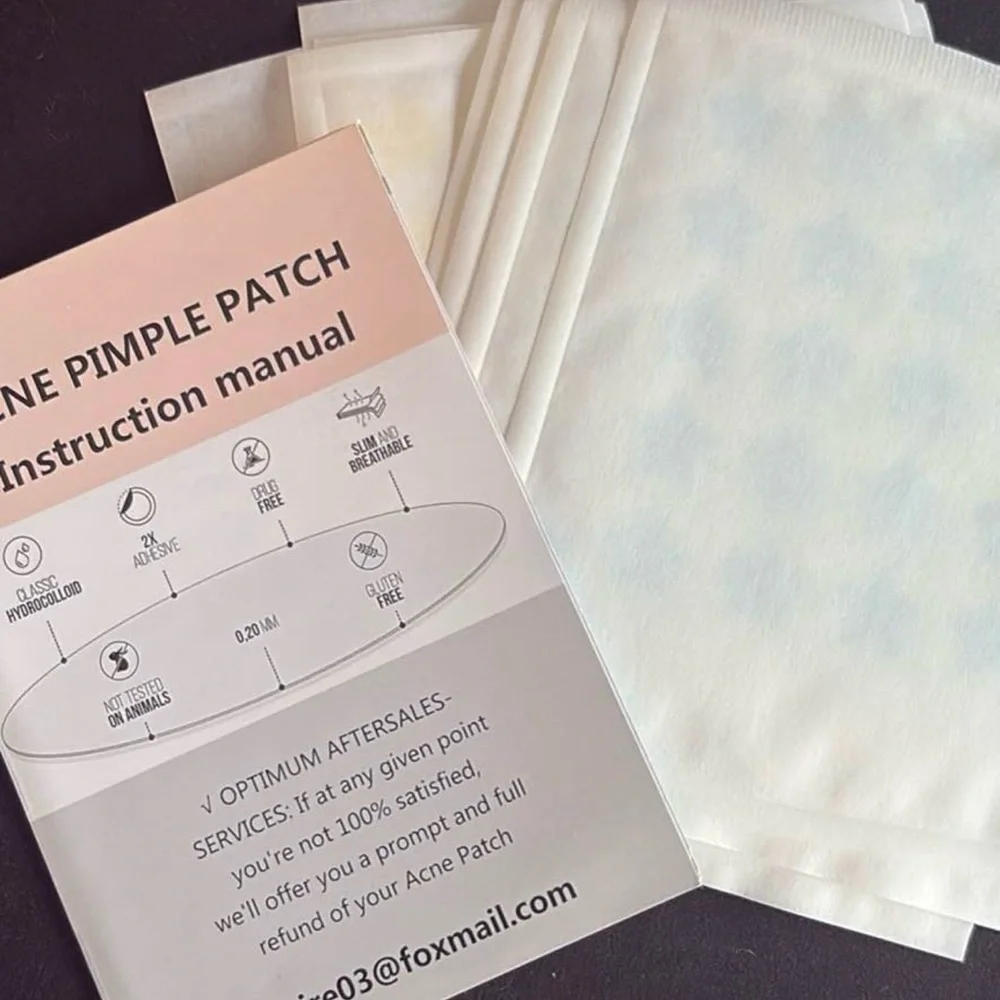 Cute Star Shape Blemish Patches - Yellow & Teal